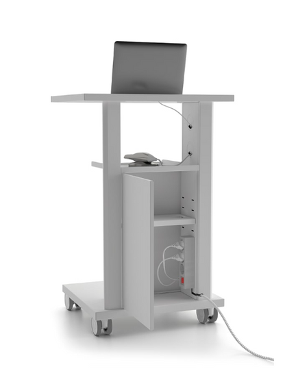 ASR3 ATLAS  Computer and intraoral scanner holder trolley